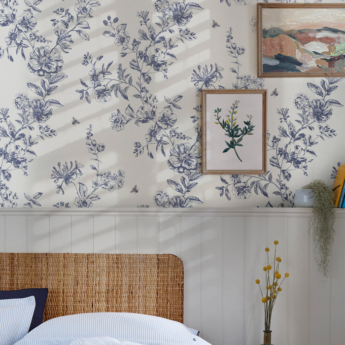 Joules vliesbehang Honey Floral