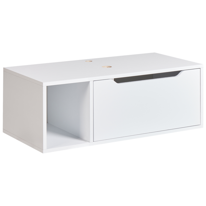 Beliani - CASCAVEL - Badkamerkast - Wit - 80 x 40 cm - MDP