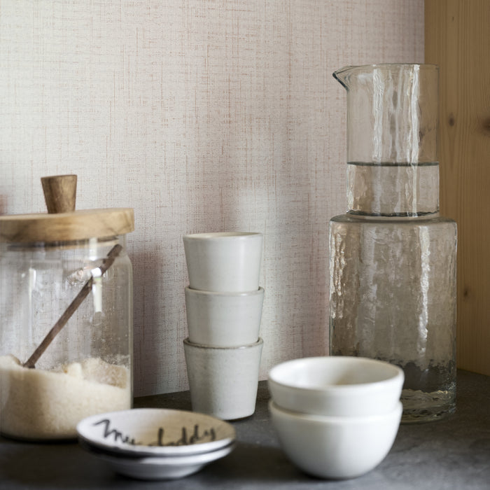 vtwonen - vliesbehang - linnen gold - cotton