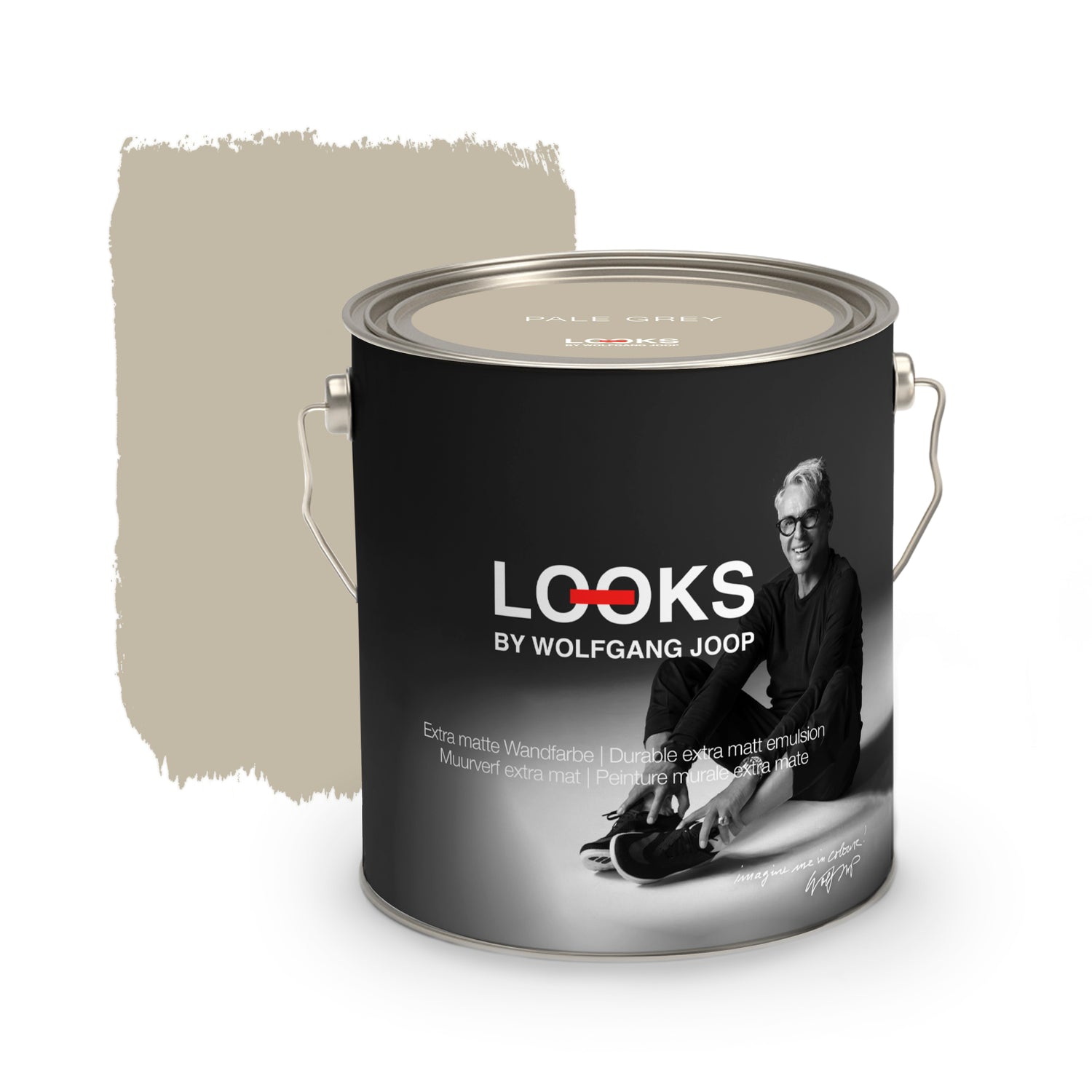 LOOKS by Wolfgang Joop Matte Muurverf grijs 2,5L