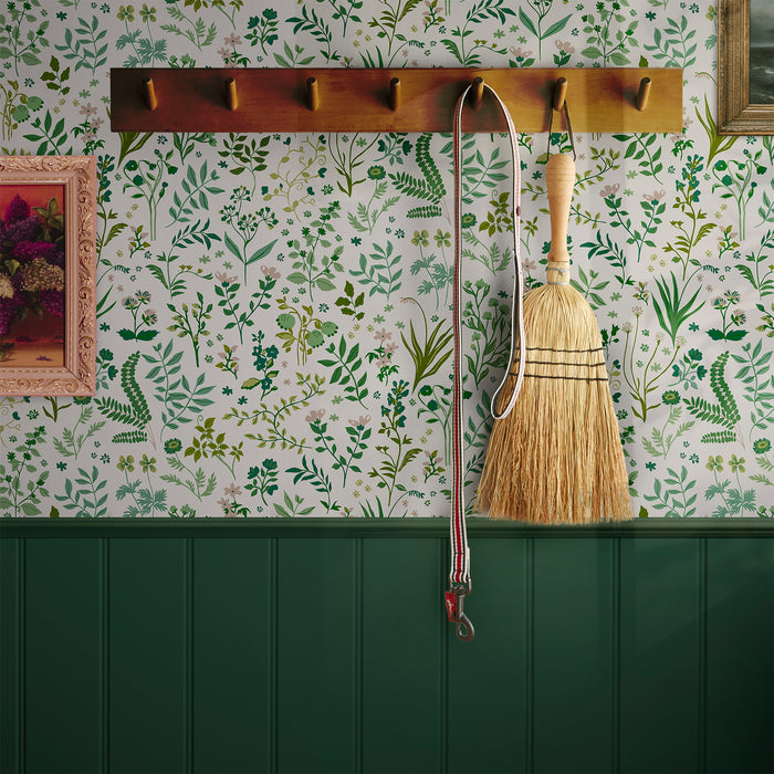 Joules vliesbehang Holcombe Floral Cream