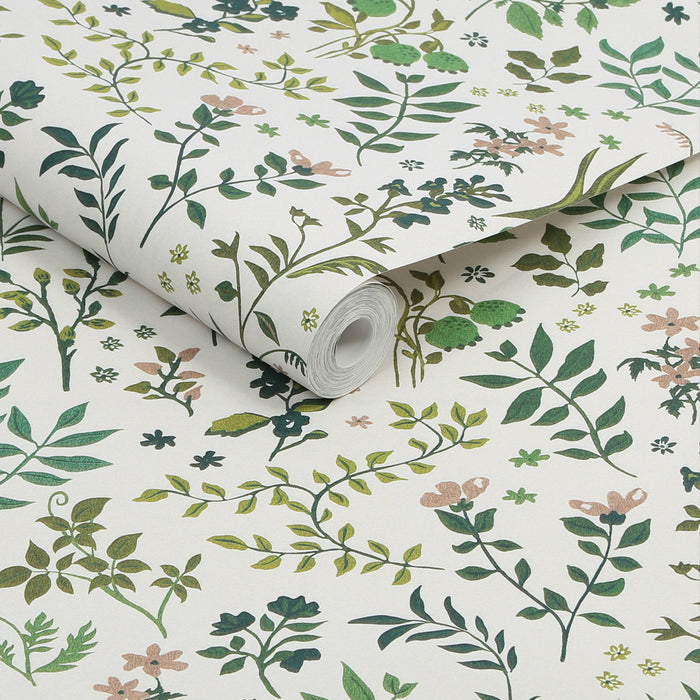 Joules vliesbehang Holcombe Floral Cream