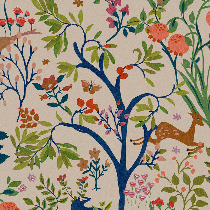 Joules vliesbehang Enchanted Woodland Antique