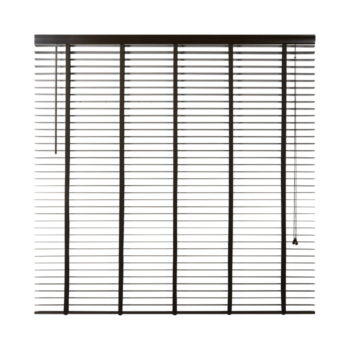 Jaloezie Hout Bruin - Hout - 220x180x5cm (BxHxD)