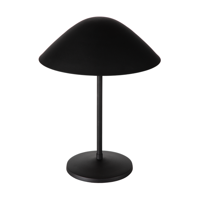 Atmooz Elan - Tafellamp - Zwart & Goud - 2 Lichtpunten - Paddestoelvormig - 34x34x45cm