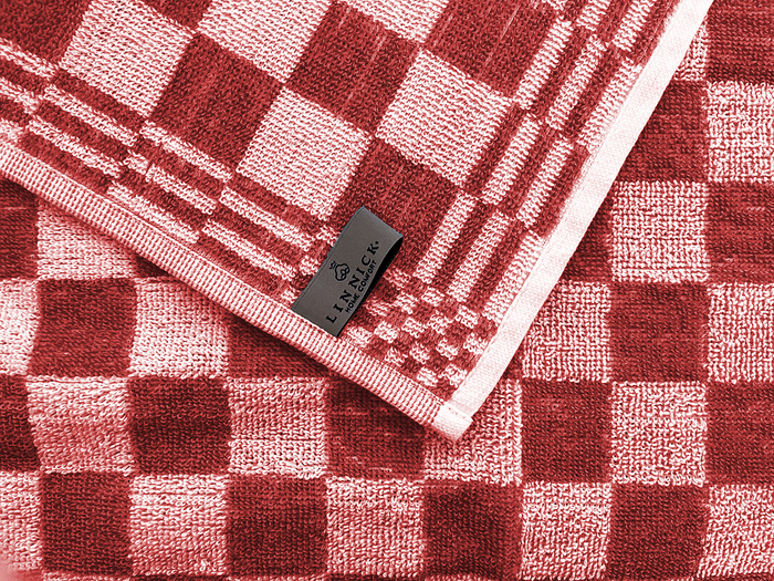 LINNICK Keukendoekset Blok 50x50cm - rood - set van 6