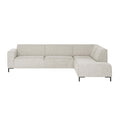 by fonQ Loft Hoekbank Rechts - Chenille Melange - Ecru