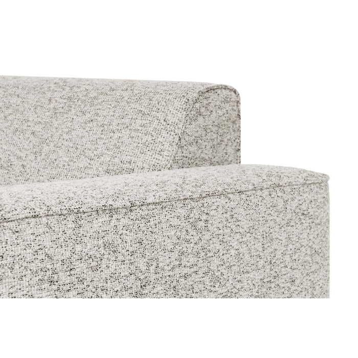 by fonQ Loft Hoekbank Rechts - Chenille Melange - Ecru