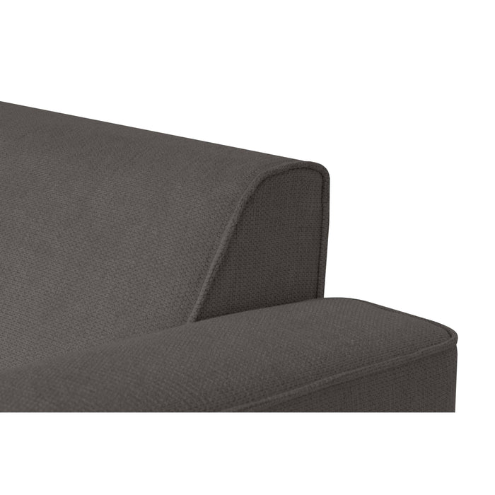 by fonQ Loft Hoekbank met Chaise Longue Links - Chenille - Antraciet