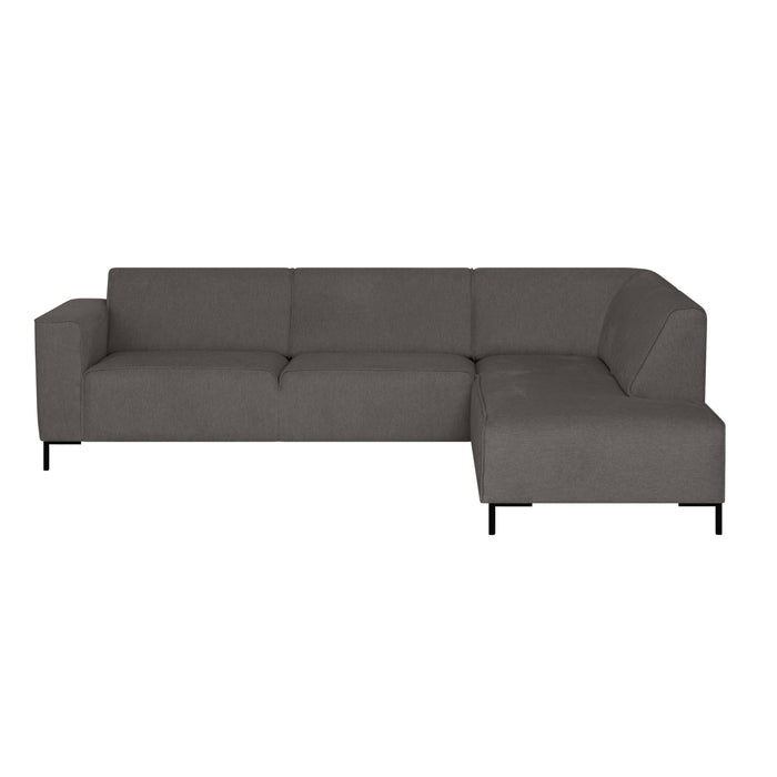 by fonQ Loft Hoekbank Rechts - Chenille - Antraciet
