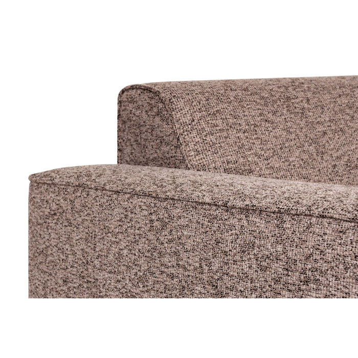 by fonQ Loft 2,5-zitsbank - Chenille Melange - Blush