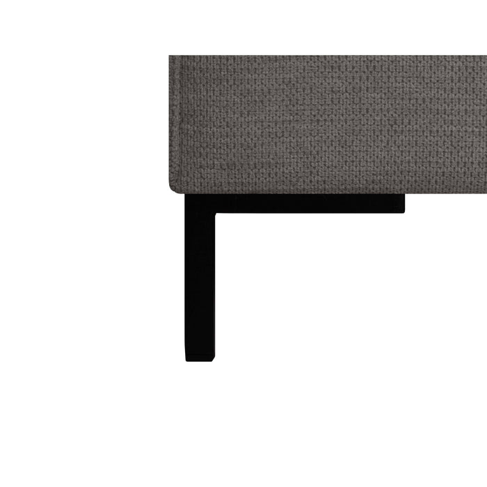 by fonQ Loft 2-zitsbank - Chenille - Antraciet