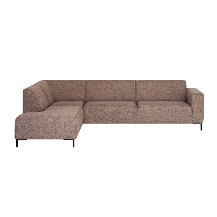 by fonQ Loft Hoekbank Links - Chenille Melange - Blush