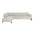 by fonQ Loft Hoekbank Links - Chenille Melange - Ecru