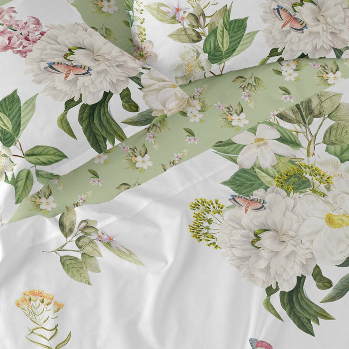 Azahara Laken Set 80|90 (160x270 cm) Happyfriday, Veelkleurig, 100% katoen, de kwaliteit van 200 TC