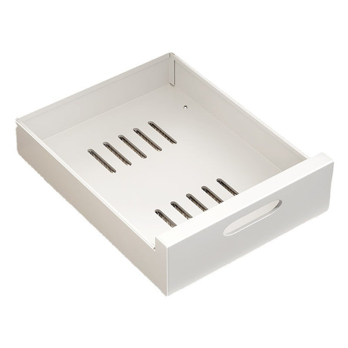 XIVADA Keukenkast organizer - Schuiflade  - Aluminium - 25 cm - Wit
