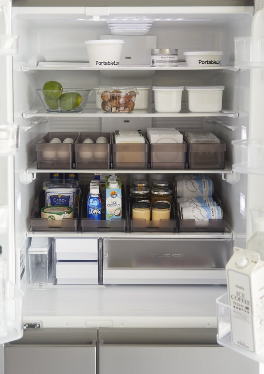 Yamazaki Koelkast Organizer - Tower - Zwart