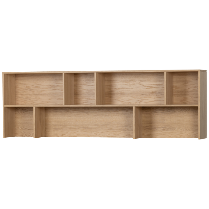 WOOOD New Gravure Opzetkast B 200 cm - Eiken - Naturel