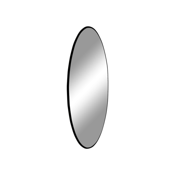 Jersey Mirror - Spiegel met zwarte lijst  60 cm