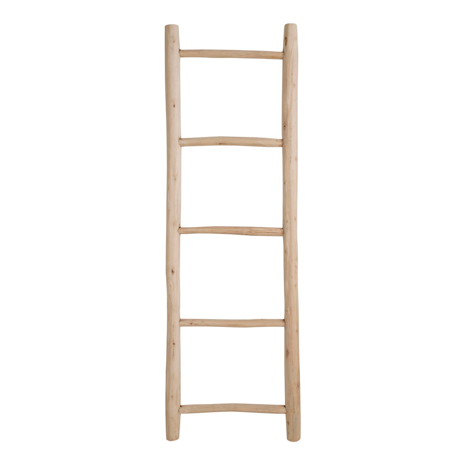 Decorative ladder - Decorative ladder, teak, nature, 50x150 cm