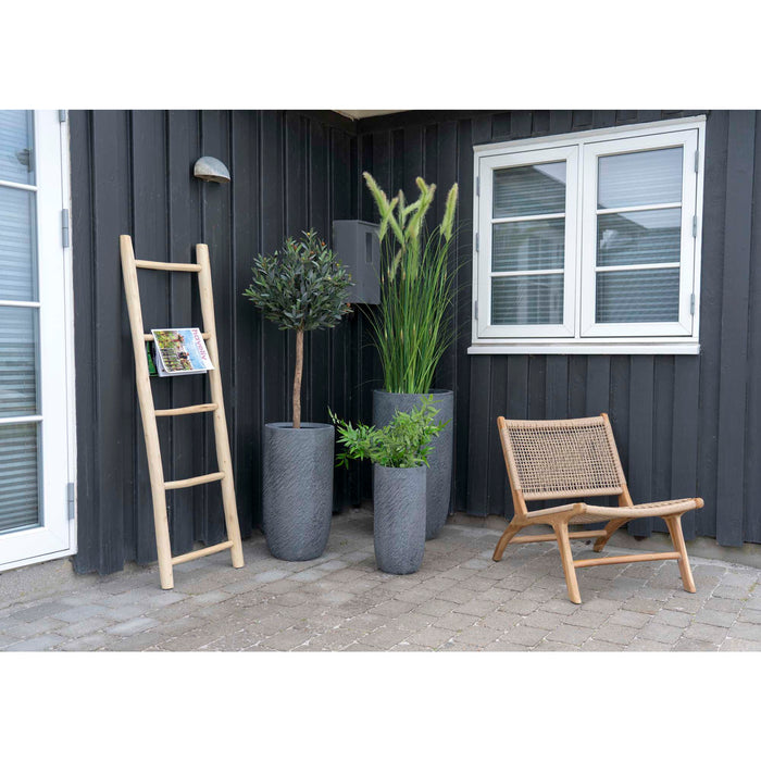 Decorative ladder - Decorative ladder, teak, nature, 50x150 cm