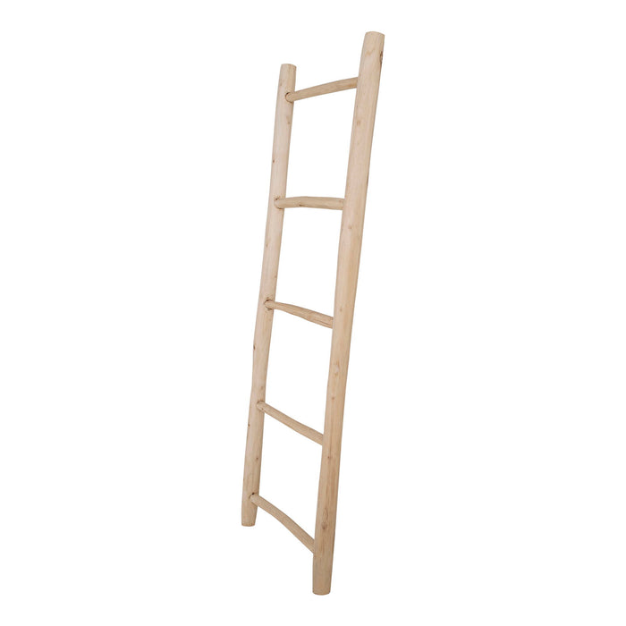 Decorative ladder - Decorative ladder, teak, nature, 50x150 cm