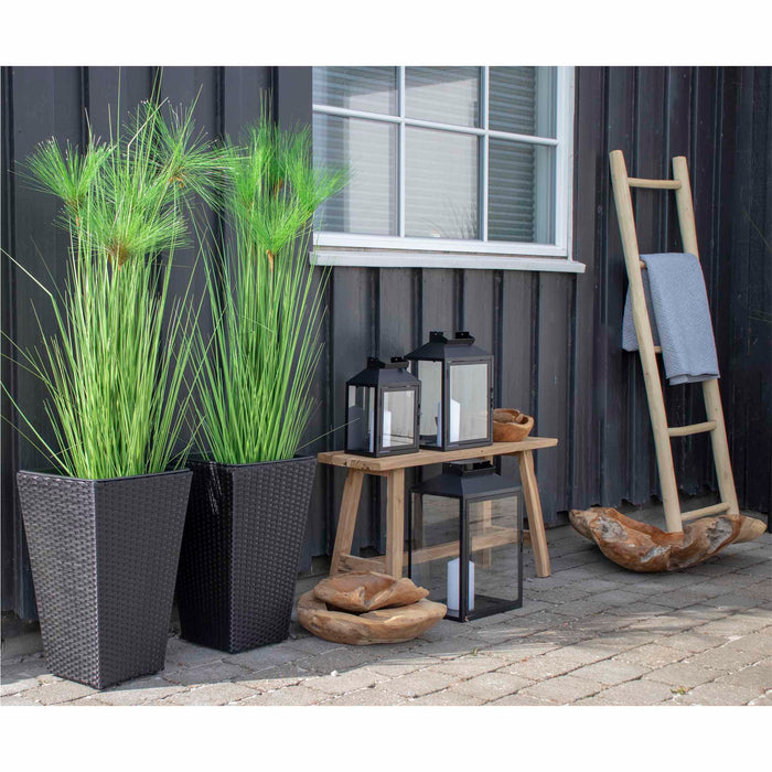 Decorative ladder - Decorative ladder, teak, nature, 50x150 cm
