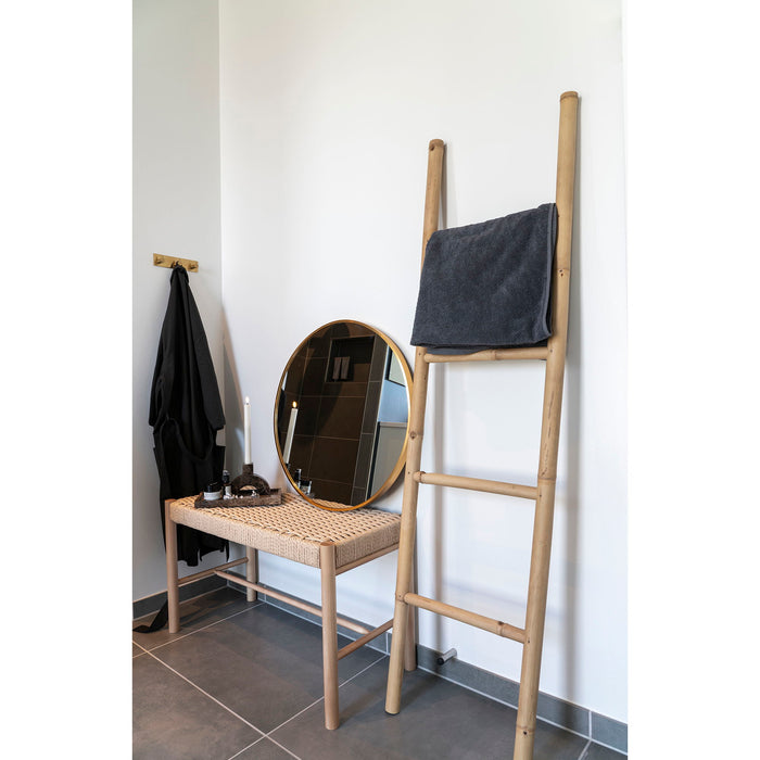 Decorative ladder - Decorative ladder, teak, nature, 50x150 cm