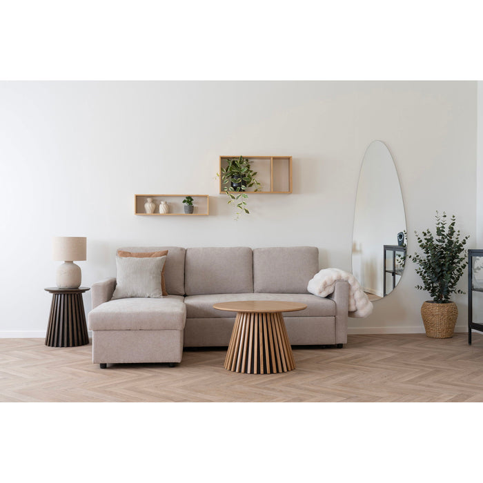 Galena Plaid - Plaid, artificial fur, white 130x180 cm