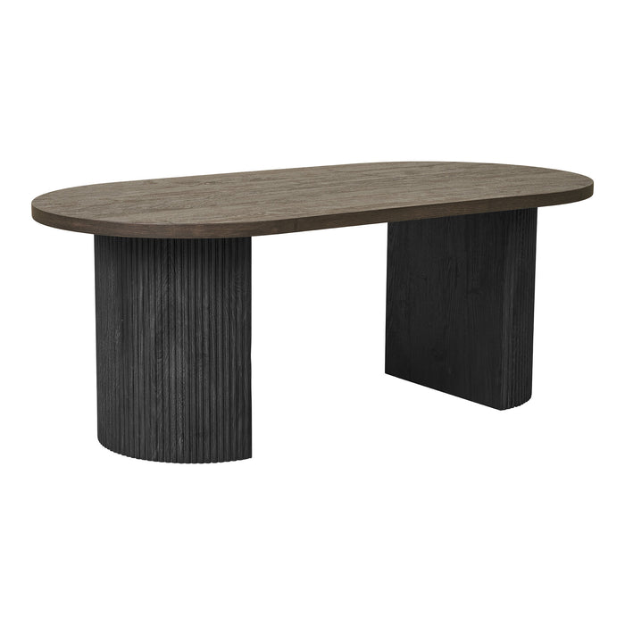House Nordic Boavista Ovale Salontafel Donkerbruin