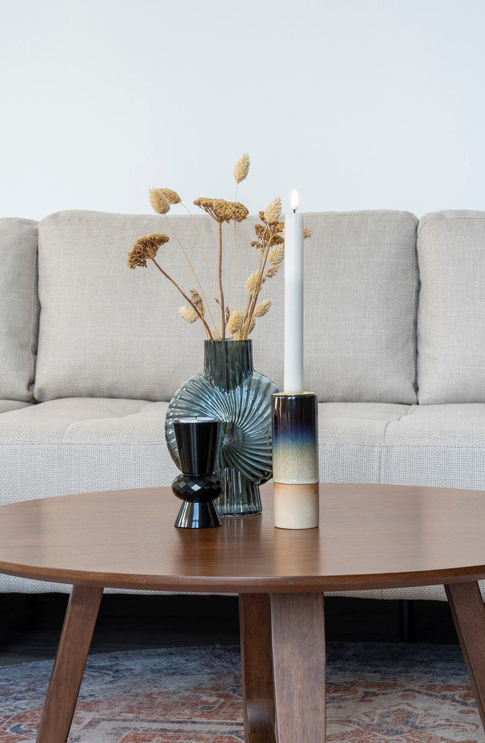 House Nordic Hellerup Ronde Salontafel Walnoot Ø75 cm