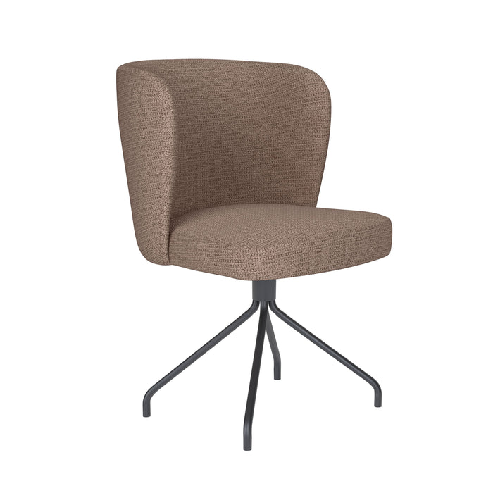 Housecraft Living Stan Eetkamerstoel Draaibaar Metaal Spider Taupe