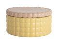 Present Time - Storage Jar Biscuit Box Large - Zacht geel