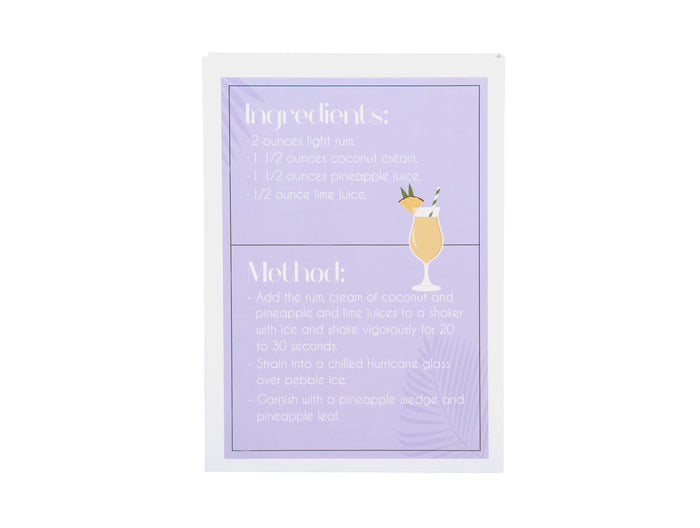 Present Time - Storage Book Pina Colada - Zacht paars