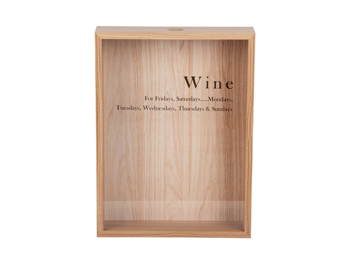 Present Time - Wine Momentum Box - Licht Hout