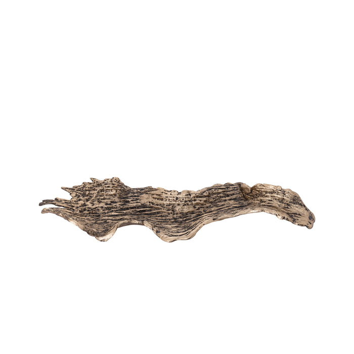 PTMD Aitana Gold Casted Alu Wavy Bowl Small