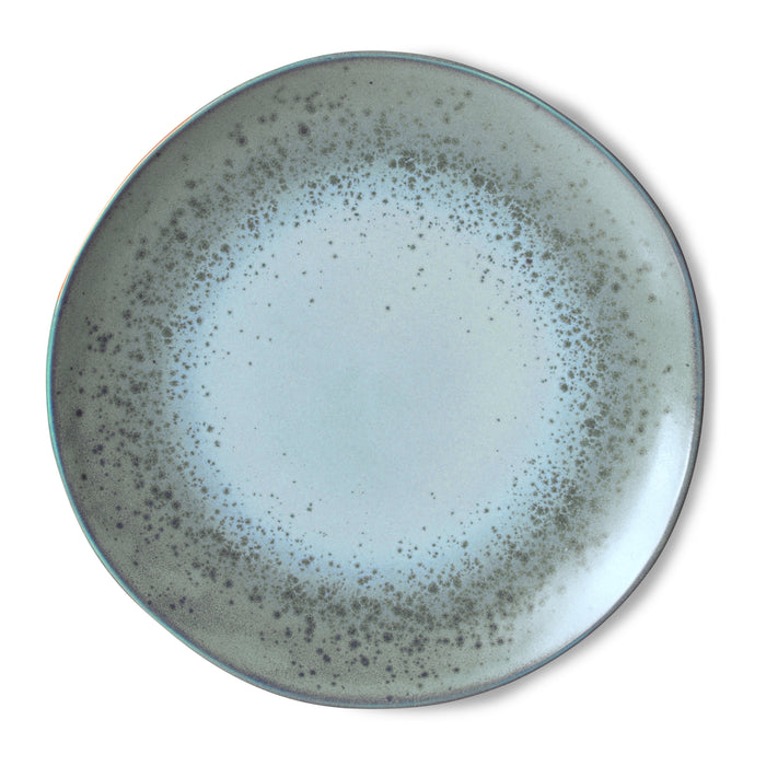 HKliving 70's Dinerbord Ø 29 cm - Set van 2 - Mineral