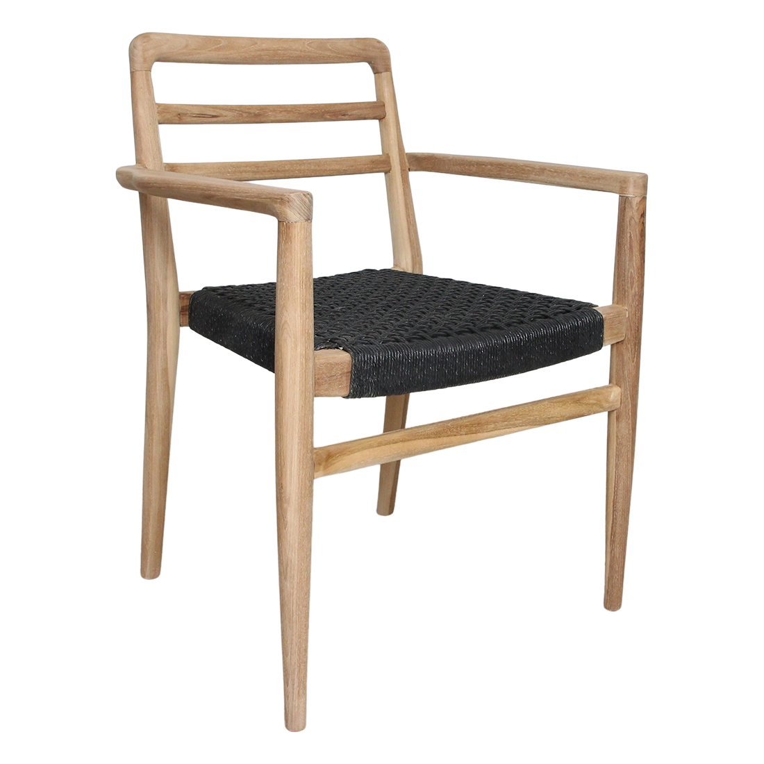 Raw Materials Verano tuinstoel met armleuning zwart