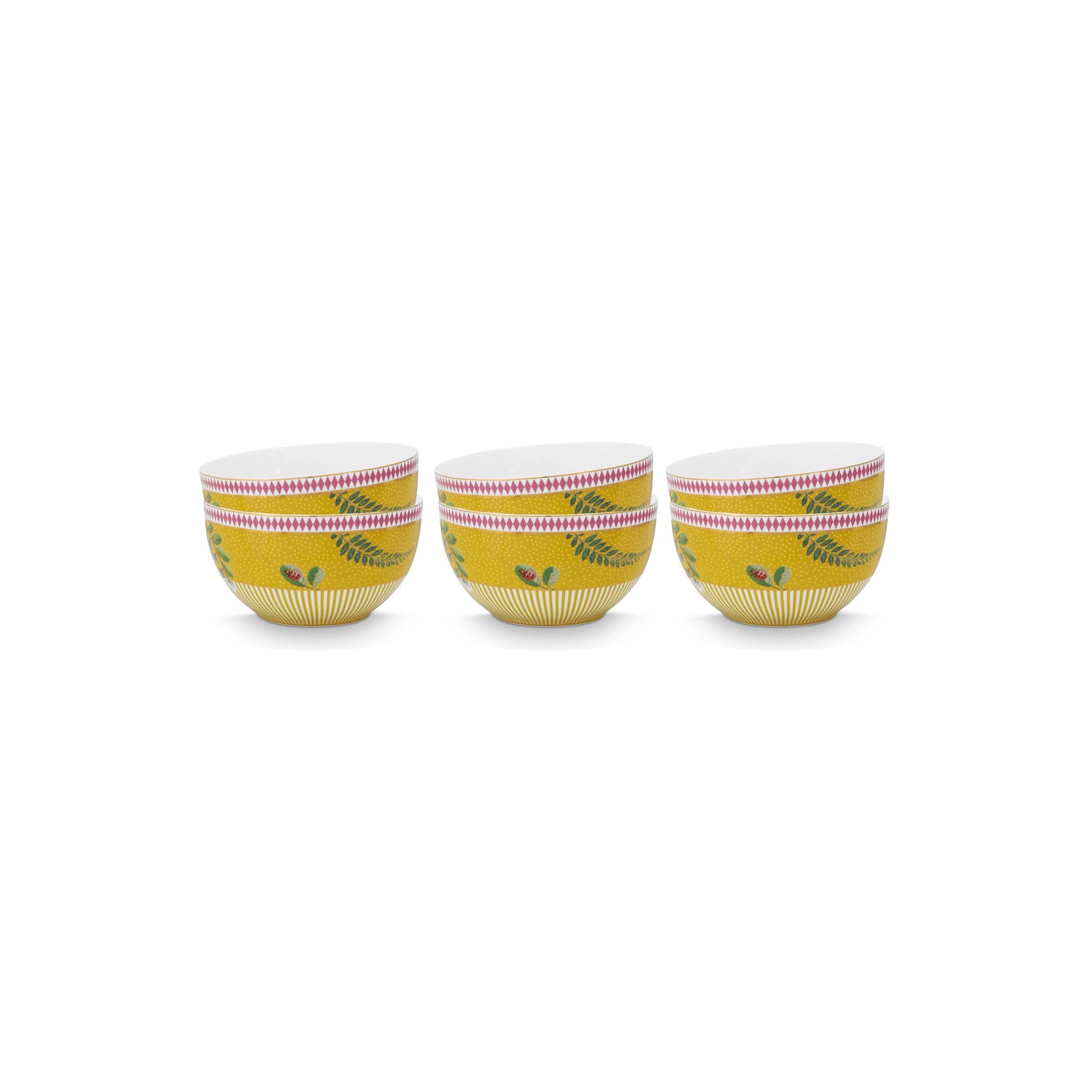 Pip Studio La Majorelle Kommen - Servies set van 6 - 12cm