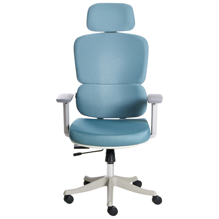 Beliani - VISCOUNT - Bureaustoel - Blauw - Polyester