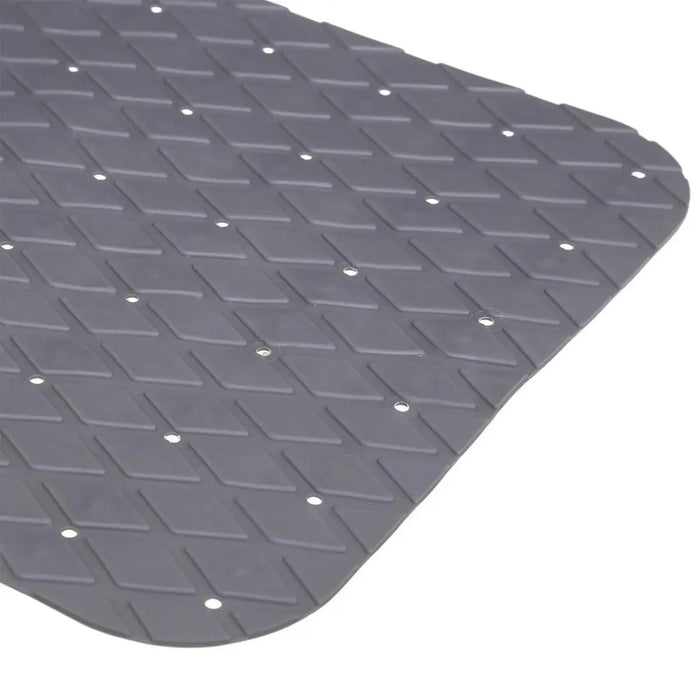 5Five Badmat - grijs - anti-slip - 70 x 35 cm