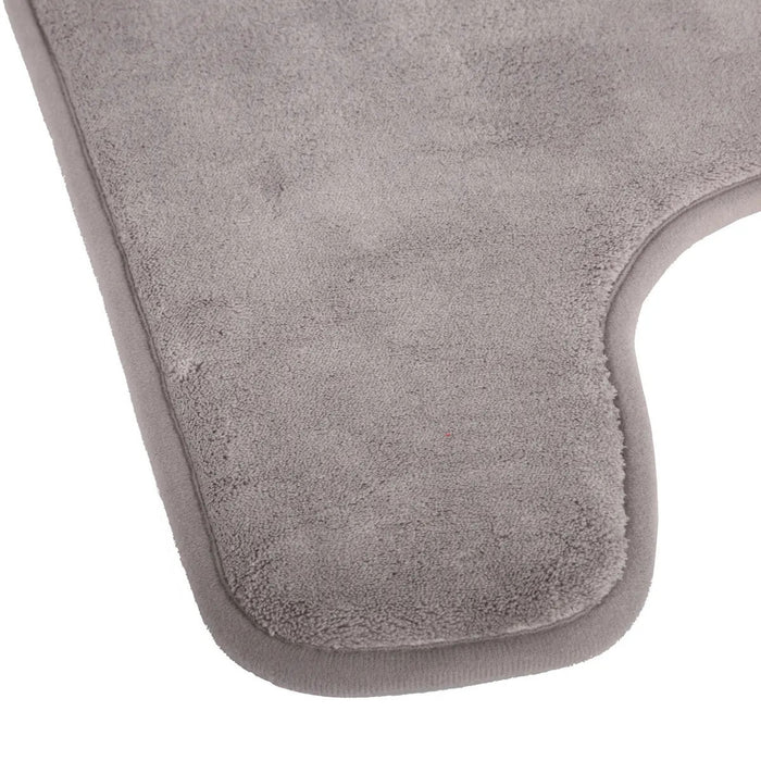 5Five WC Badkamerkleedje|badmat tapijt - taupe - 48x48cm