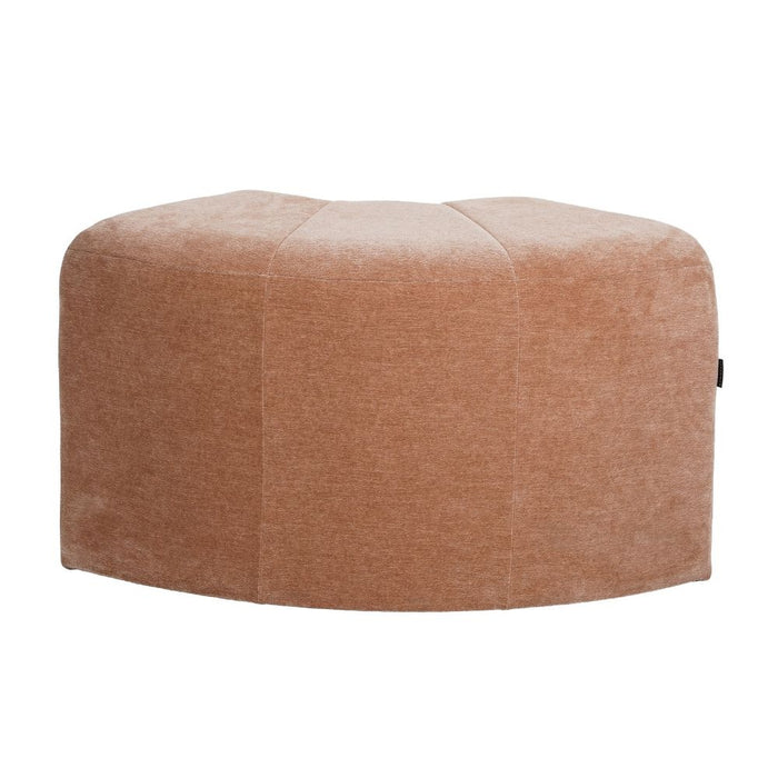 Bronx71 Modulaire hoekhocker Seth chenille terracotta