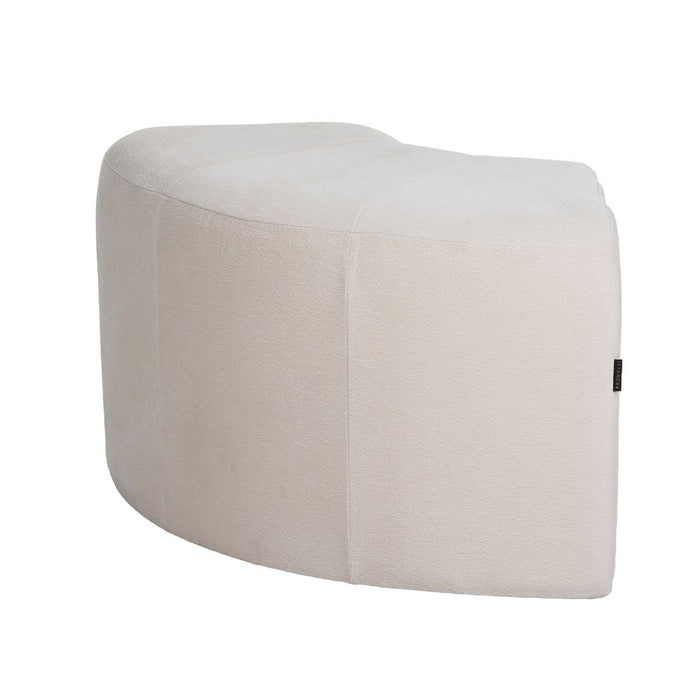 Bronx71 Modulaire hoekhocker Seth chenille off white