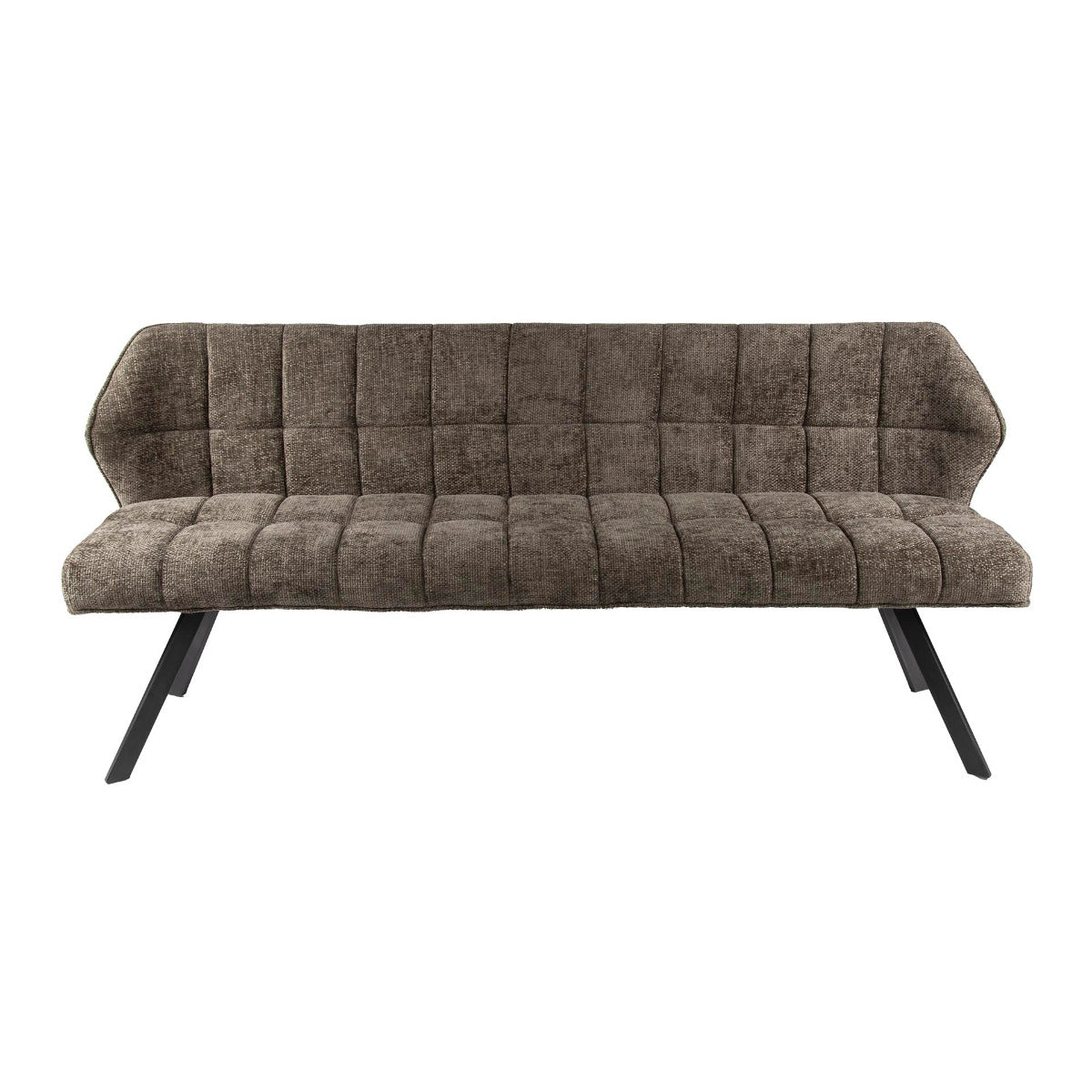 Fraaai Ramon eetkamerbank 180 cm geweven - taupe
