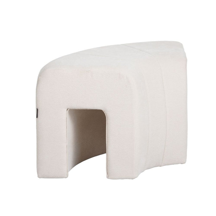 Bronx71 Modulaire hoekhocker Seth chenille off white