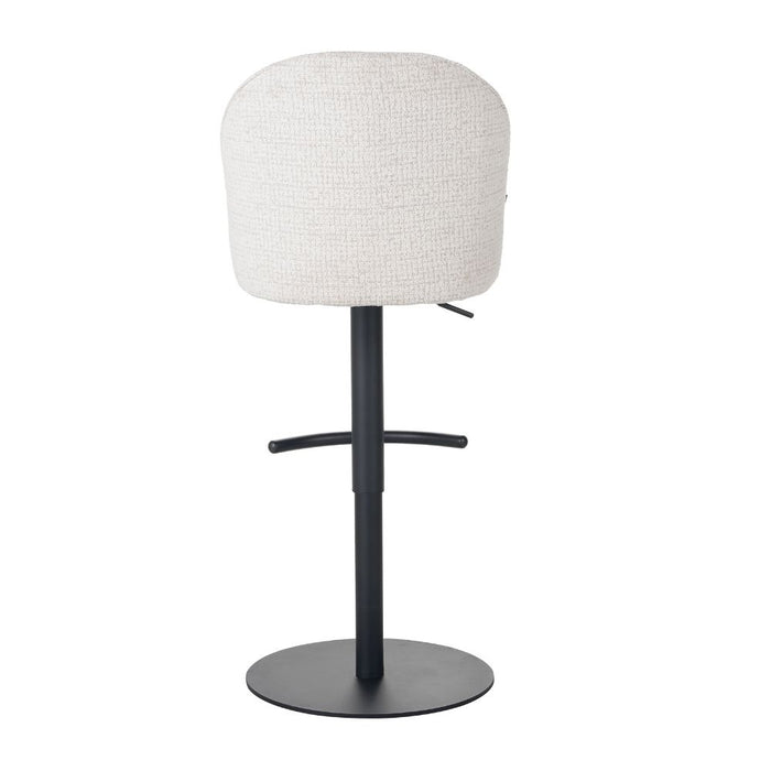 Bronx71 Barkruk Odin gemêleerde stof beige 63-83 cm