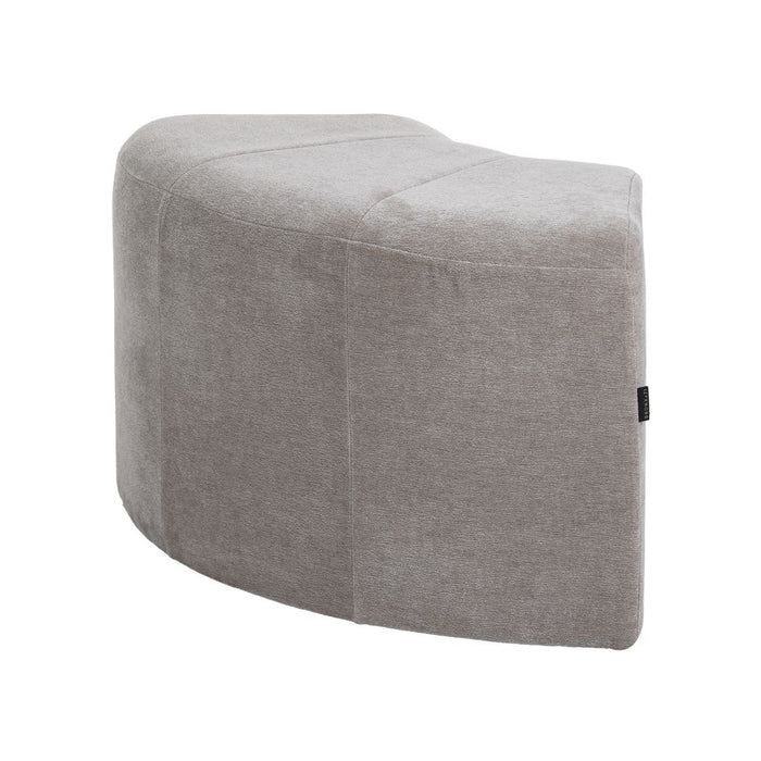 Bronx71 Modulaire hoekhocker Seth chenille taupe