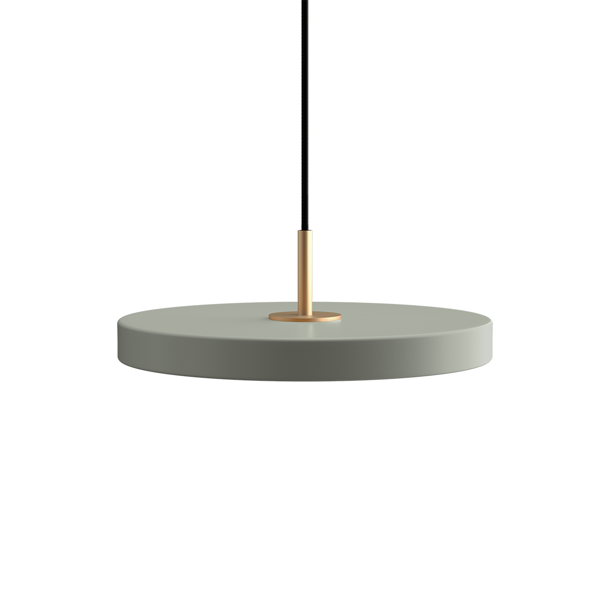 Umage Asteria Plus Mini hanglamp nuance olive - met koordset - Ø31 cm