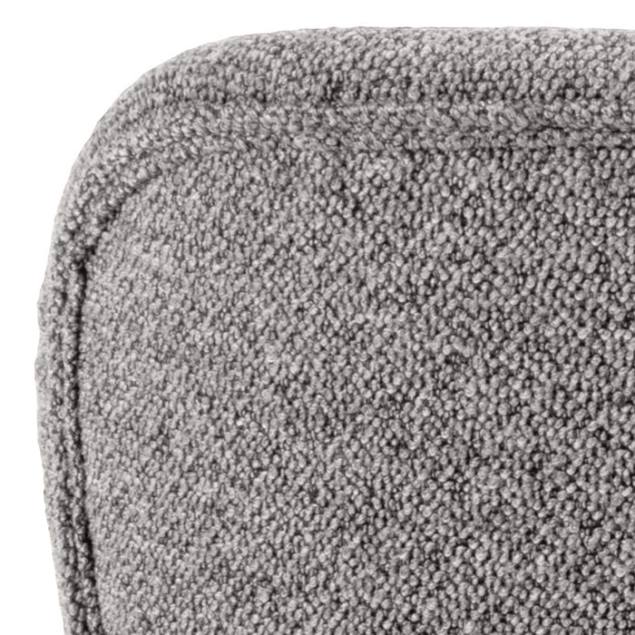 Giga Living - Eetkamerstoel Stof Grijs - Zithoogte 46,5cm - Zaria